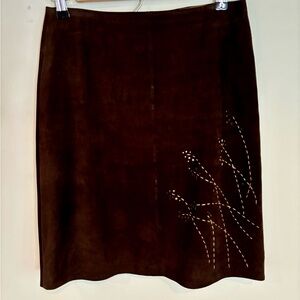 Ann Taylor Loft women’s genuine leather skirt.
